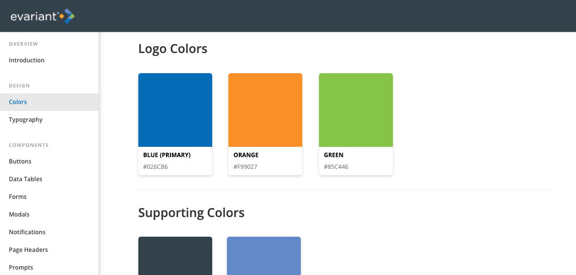 Design System Colors