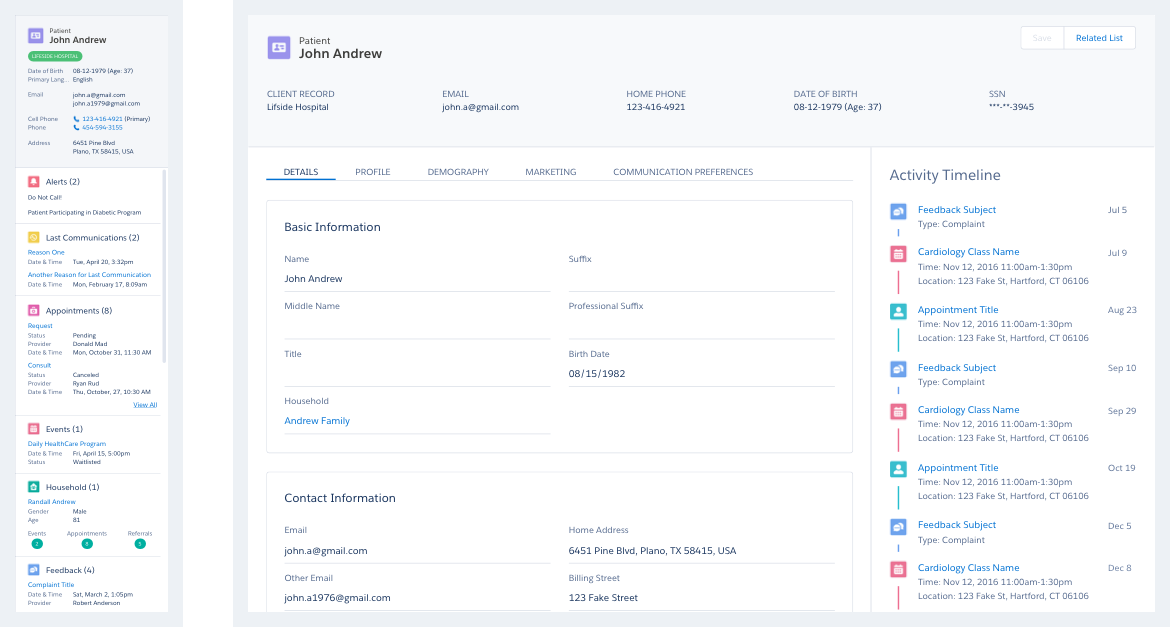 Engagement Center Profile