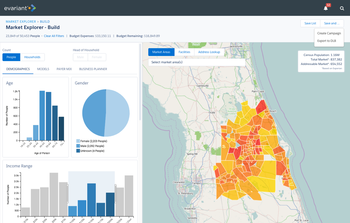 Evariant Insights - Explore